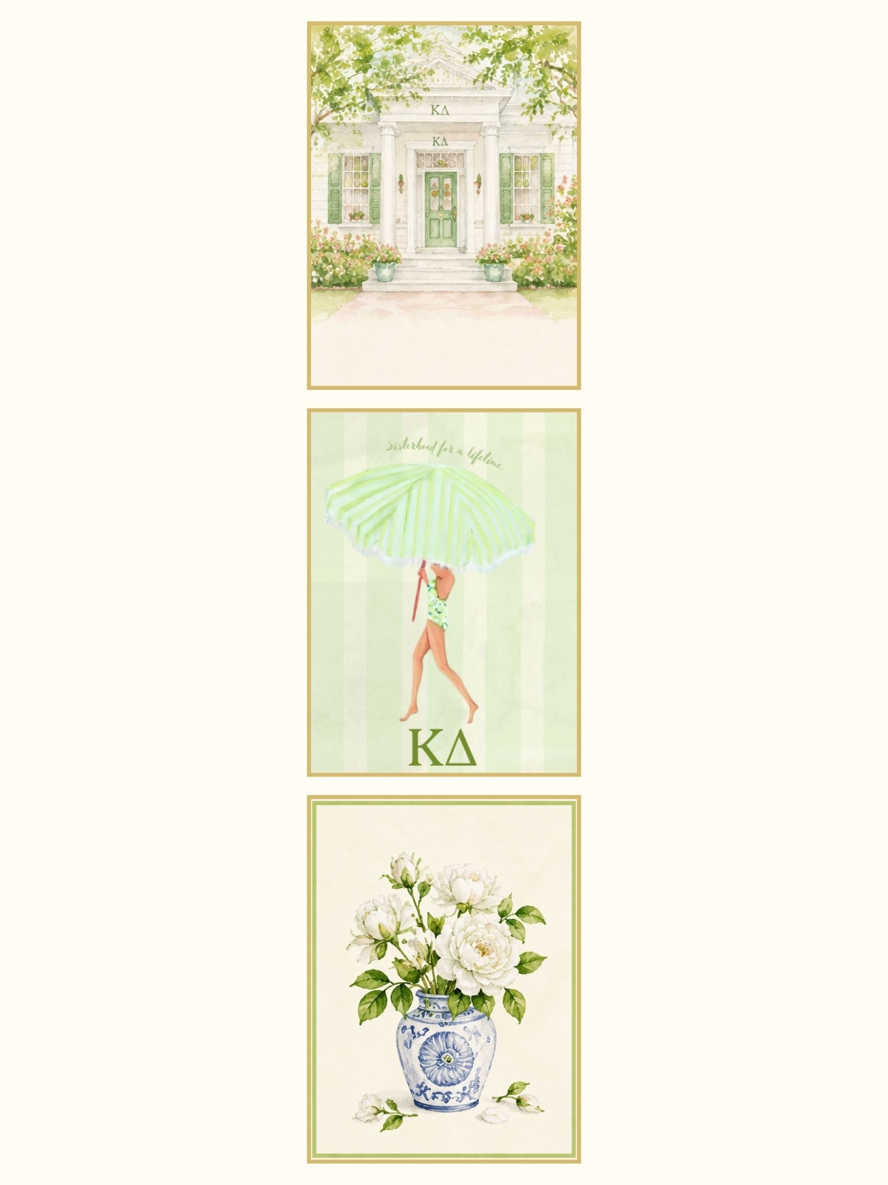 Kappa Delta Garden 3-Pack