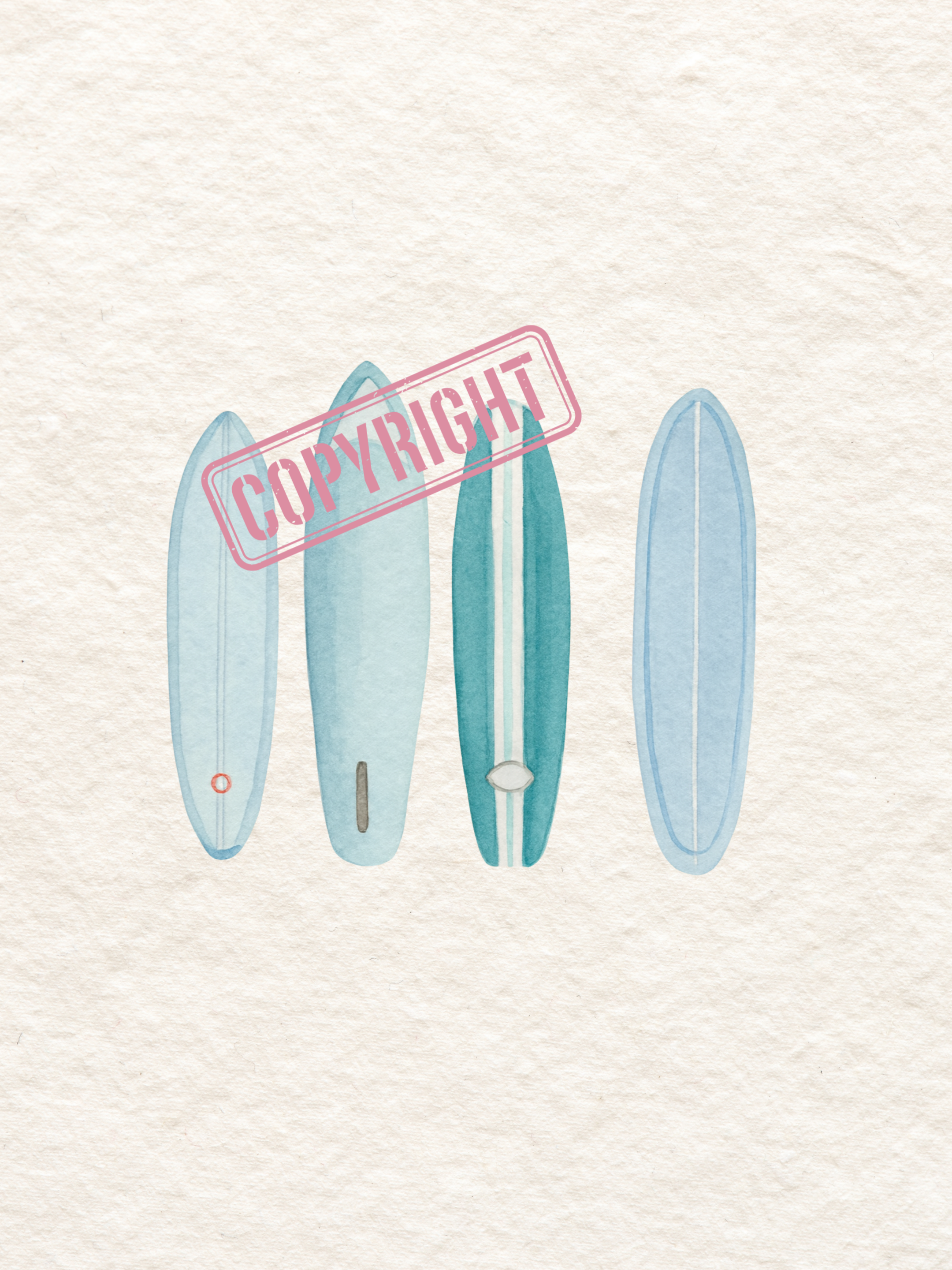 Surfs Up Sunshine Blue